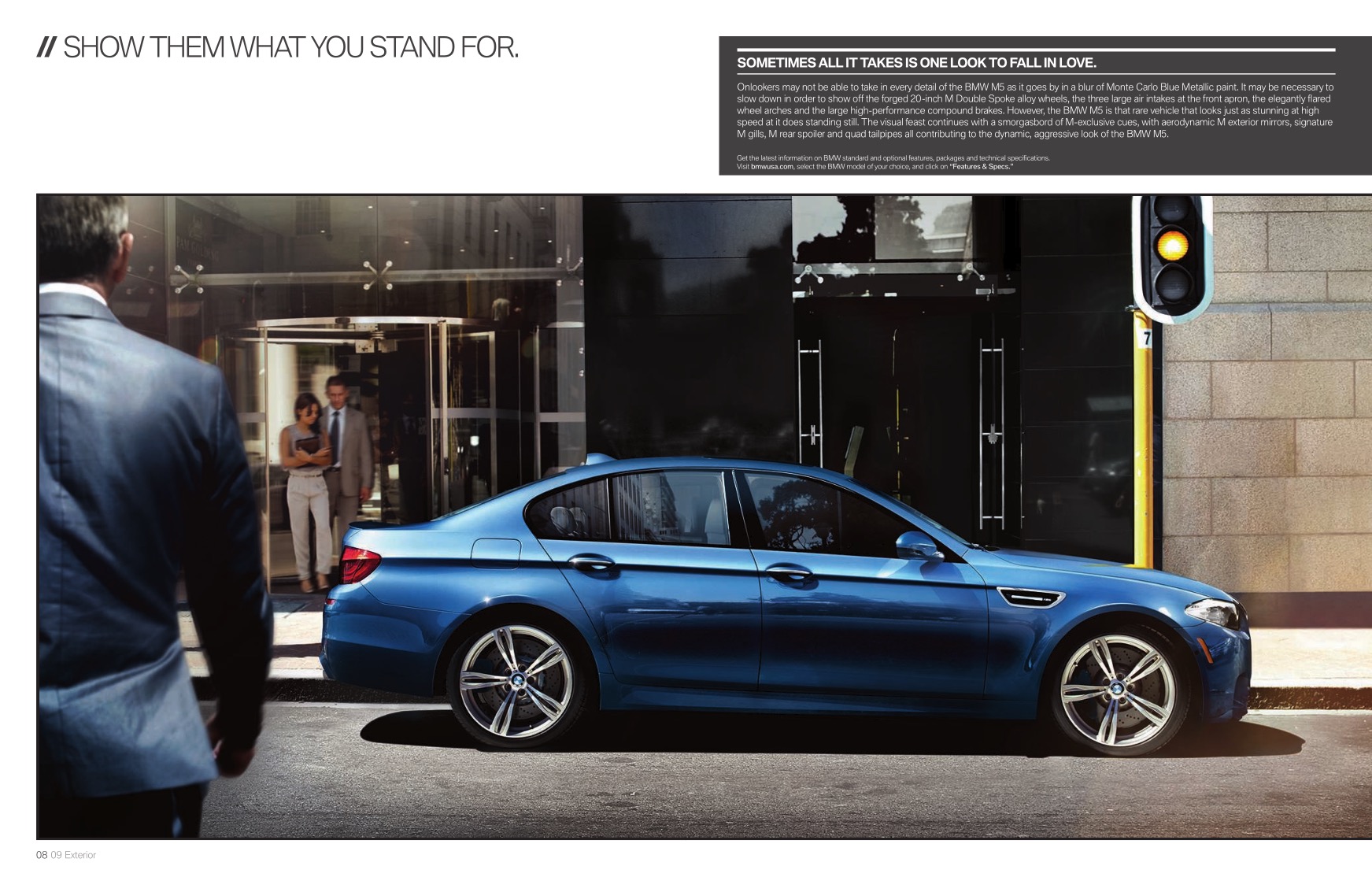 2013 BMW M5 Brochure Page 9